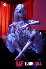 DOLLSENIOR 梦(Dream) 165cm Fカップ リアルな肌質感付き ノーマル肌 フルシリコン 顎機能付き 眠り顔 ハロウィン ラブドール - 画像 (13)