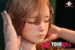 DOLLSENIOR 梦(Dream) 170cm Gカップ リアルな肌質感付き ノーマル肌 フルシリコン 顎機能付き 眠り顔 サンタガール 綺麗 ラブドール - 画像 (6)