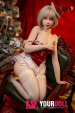 LilyDoll  Freya-G #LH031B-C 159cm Bカップ シリコンヘッド+TPEボディ Natural肌 サンタガール 愛嬌 ラブドール - 画像 (13)