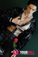 Realing doll 景明(Jensen) 185cm フルシリコン 顎機能付き 高級 イケメン アジア系 セクシー ペニス選択可 男性型ラブドール - 画像 (12)