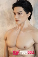 Realing doll 景明(Jensen) 185cm フルシリコン 顎機能付き 高級 イケメン アジア系 セクシー ペニス選択可 男性型ラブドール - 画像 (20)