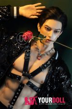 Realing doll 景明(Jensen) 185cm フルシリコン 顎機能付き 高級 イケメン アジア系 セクシー ペニス選択可 男性型ラブドール - 画像 (2)