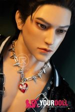 Realing doll 景明(Jensen) 185cm フルシリコン 顎機能付き 高級 イケメン アジア系 セクシー ペニス選択可 男性型ラブドール - 画像 (4)