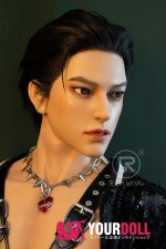 Realing doll 景明(Jensen) 185cm フルシリコン 顎機能付き 高級 イケメン アジア系 セクシー ペニス選択可 男性型ラブドール - 画像 (7)