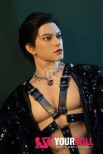 Realing doll 景明(Jensen) 185cm フルシリコン 顎機能付き 高級 イケメン アジア系 セクシー ペニス選択可 男性型ラブドール - 画像 (10)