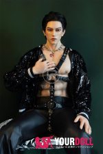 Realing doll 景明(Jensen) 185cm フルシリコン 顎機能付き 高級 イケメン アジア系 セクシー ペニス選択可 男性型ラブドール - 画像 (14)