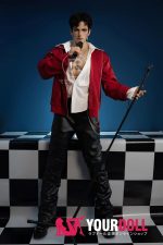 Realing doll 铭柯(Micah) 185cm フルシリコン 顎機能付き 高級 欧米系 美男子 セクシー ペニス選択可 男性型ラブドール - 画像 (13)