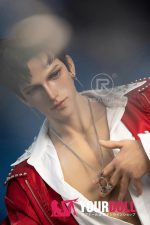 Realing doll 铭柯(Micah) 185cm フルシリコン 顎機能付き 高級 欧米系 美男子 セクシー ペニス選択可 男性型ラブドール - 画像 (7)