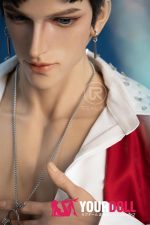 Realing doll 铭柯(Micah) 185cm フルシリコン 顎機能付き 高級 欧米系 美男子 セクシー ペニス選択可 男性型ラブドール - 画像 (4)