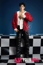 Realing doll 铭柯(Micah) 185cm フルシリコン 顎機能付き 高級 欧米系 美男子 セクシー ペニス選択可 男性型ラブドール - 画像 (12)