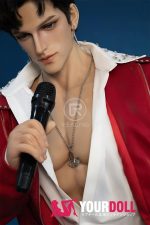 Realing doll 铭柯(Micah) 185cm フルシリコン 顎機能付き 高級 欧米系 美男子 セクシー ペニス選択可 男性型ラブドール - 画像 (6)