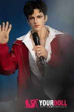 Realing doll 铭柯(Micah) 185cm フルシリコン 顎機能付き 高級 欧米系 美男子 セクシー ペニス選択可 男性型ラブドール - 画像 (2)