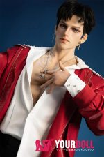 Realing doll 铭柯(Micah) 185cm フルシリコン 顎機能付き 高級 欧米系 美男子 セクシー ペニス選択可 男性型ラブドール - 画像 (8)