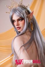 Sedoll Evadora.A #154SO 167cm Fカップ Natural肌 フルシリコン 顎機能付き リアルな肌質感付き エルフ耳 妖艶 ラブドール 新品 - 画像 (6)