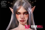 Sedoll Evadora.A #154SO 167cm Fカップ Natural肌 フルシリコン 顎機能付き リアルな肌質感付き エルフ耳 妖艶 ラブドール 新品 - 画像 (29)