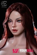 Sedoll Scarlett Reed.A #145SO 107cm 22kg Hカップ Natural肌 フルシリコン 顎機能付き ヘッド選択可 リアルな肌質感&スーパー軽量化 トルソー 爆乳 半身ラブドール 新品 - 画像 (10)