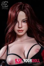 Sedoll Scarlett Reed.A #145SO 107cm 22kg Hカップ Natural肌 フルシリコン 顎機能付き ヘッド選択可 リアルな肌質感&スーパー軽量化 トルソー 爆乳 半身ラブドール 新品 - 画像 (4)