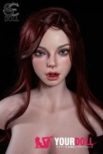 Sedoll Scarlett Reed.A #145SO 107cm 22kg Hカップ Natural肌 フルシリコン 顎機能付き ヘッド選択可 リアルな肌質感&スーパー軽量化 トルソー 爆乳 半身ラブドール 新品 - 画像 (8)