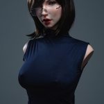 Sedoll Zoe Ellis.A #152SO 114cm 22kg Fカップ Natural肌 フルシリコン 顎機能付き ヘッド選択可 リアルな肌質感&スーパー軽量化 トルソー 雀斑メイク 細腰 巨尻 半身ラブドール 新品