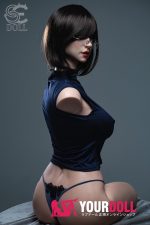 Sedoll Zoe Ellis.A #152SO 114cm 22kg Fカップ Natural肌 フルシリコン 顎機能付き ヘッド選択可 リアルな肌質感&スーパー軽量化 トルソー 雀斑メイク 細腰 巨尻 半身ラブドール 新品 - 画像 (11)