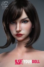 Sedoll Zoe Ellis.A #152SO 114cm 22kg Fカップ Natural肌 フルシリコン 顎機能付き ヘッド選択可 リアルな肌質感&スーパー軽量化 トルソー 雀斑メイク 細腰 巨尻 半身ラブドール 新品 - 画像 (5)