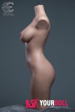 Sedoll Zoe Ellis.A #152SO 114cm 22kg Fカップ Natural肌 フルシリコン 顎機能付き ヘッド選択可 リアルな肌質感&スーパー軽量化 トルソー 雀斑メイク 細腰 巨尻 半身ラブドール 新品 - 画像 (10)