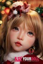 Shedoll Luoxiaoyi(洛小乙) 152cm Aカップ フルシリコン 顎機能追加可 愛嬌 サンタガール ちっぱい ラブドール - 画像 (5)