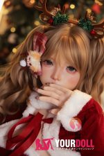 Shedoll Luoxiaoyi(洛小乙) 152cm Aカップ フルシリコン 顎機能追加可 愛嬌 サンタガール ちっぱい ラブドール - 画像 (11)