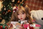 Shedoll Luoxiaoyi(洛小乙) 152cm Aカップ フルシリコン 顎機能追加可 愛嬌 サンタガール ちっぱい ラブドール - 画像 (23)