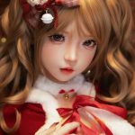 Shedoll Luoxiaoyi(洛小乙) 152cm Aカップ フルシリコン 顎機能追加可 愛嬌 サンタガール ちっぱい ラブドール