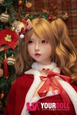 Shedoll Luoxiaoyi(洛小乙) 152cm Aカップ フルシリコン 顎機能追加可 愛嬌 サンタガール ちっぱい ラブドール - 画像 (15)
