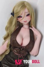 ElsaBabe 風間紅葉 RAD049 148cm-M ピンク肌 フルシリコン 美人姉 エッチ 舌出し アニメドール - 画像 (8)