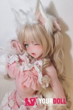 ElsaBabe 莓谷恋 RAD054 140cm-M ピンク肌 フルシリコン エロ 内気 赤面 アニメドール 新品 - 画像 (7)