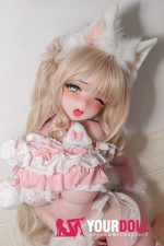 ElsaBabe 莓谷恋 RAD054 140cm-M ピンク肌 フルシリコン エロ 内気 赤面 アニメドール 新品 - 画像 (10)