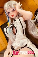 ElsaBabe 相原香耶 RAD046 144cm-M ピンク肌 フルシリコン 八重歯 意地悪 小悪魔彼女 細腰 アニメドール - 画像 (3)