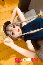 ElsaBabe 相原香耶 RAD046 144cm-M ピンク肌 フルシリコン ドヤ顔 舌出し 八重歯 おしゃれ アニメドール - 画像 (3)