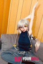 ElsaBabe 相原香耶 RAD046 144cm-M ピンク肌 フルシリコン ドヤ顔 舌出し 八重歯 おしゃれ アニメドール - 画像 (4)