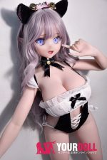 ElsaBabe 水城理沙 RAD021 148cm-L ピンク肌 フルシリコン エルフ耳 猫系彼女 巨乳 アニメドール - 画像 (14)