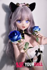 ElsaBabe 水城理沙 RAD021 148cm-L ピンク肌 フルシリコン エルフ耳 猫系彼女 巨乳 アニメドール