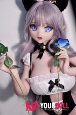 ElsaBabe 水城理沙 RAD021 148cm-L ピンク肌 フルシリコン エルフ耳 猫系彼女 巨乳 アニメドール - 画像 (6)