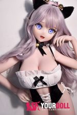 ElsaBabe 水城理沙 RAD021 148cm-L ピンク肌 フルシリコン エルフ耳 猫系彼女 巨乳 アニメドール - 画像 (11)