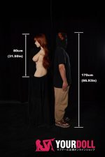 Climax Livia 663# 80cm 14.5kg Fカップ 顎機能付き フルシリコン スーパー軽量化 Nature肌 CLM ULW Series トルソー 半身ラブドール 新品 - 画像 (9)