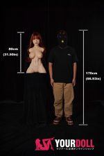 Climax Livia 663# 80cm 14.5kg Fカップ 顎機能付き フルシリコン スーパー軽量化 Nature肌 CLM ULW Series トルソー 半身ラブドール 新品 - 画像 (11)