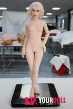 Climax Tara #Si60cm-S 2.3kg フルシリコン 1穴あり Cinnamon肌 植毛式の髪型付き 欧米系 熟女 フィギュア 新品 - 画像 (18)