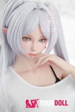 MLW Hikari(ヒカリ) #118B 顎機能付き 150cm Bカップ フルシリコン ホワイト肌 エルフ耳 綺麗 コスプレ系 ラブドール 新品 - 画像 (5)