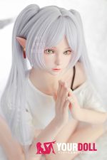 MLW Hikari(ヒカリ) #118B 顎機能付き 150cm Bカップ フルシリコン ホワイト肌 エルフ耳 綺麗 コスプレ系 ラブドール 新品