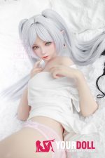 MLW Hikari(ヒカリ) #118B 顎機能付き 150cm Bカップ フルシリコン ホワイト肌 エルフ耳 綺麗 コスプレ系 ラブドール 新品 - 画像 (2)