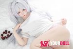 MLW Hikari(ヒカリ) #118B 顎機能付き 150cm Bカップ フルシリコン ホワイト肌 エルフ耳 綺麗 コスプレ系 ラブドール 新品 - 画像 (27)