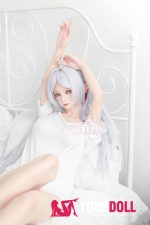 MLW Hikari(ヒカリ) #118B 顎機能付き 150cm Bカップ フルシリコン ホワイト肌 エルフ耳 綺麗 コスプレ系 ラブドール 新品 - 画像 (23)