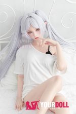 MLW Hikari(ヒカリ) #118B 顎機能付き 150cm Bカップ フルシリコン ホワイト肌 エルフ耳 綺麗 コスプレ系 ラブドール 新品 - 画像 (20)